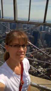 Hello NYC from the 86th Floor of the Empire State Building.